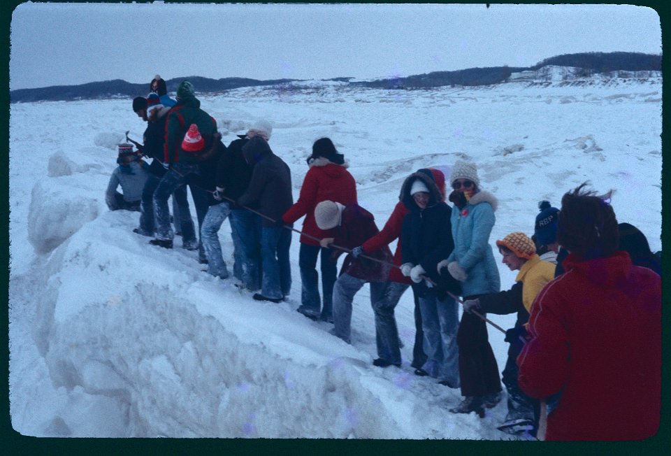 Rope Hike on the Lake 1977